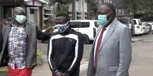 Suspected serial killer Masten Wanjala in court on Friday, July 15, 2021