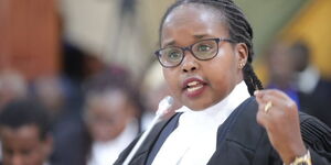 Female Lawyer Representing Ruto