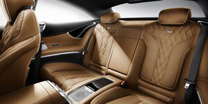 Mercedes Benz S500 2016 interior.