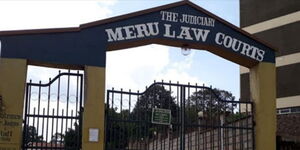 A file photo of Meru Law Courts