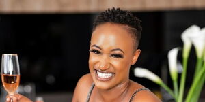 YouTuber Miss Mandi during a photoshoot on April 1, 2021