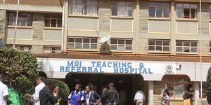 Moi Teaching and Referral Hospital in Eldoret, Uasin Gishu County.