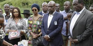 The family of the late retired president Daniel Arap Moi during his second anniversary on February 4, 2022