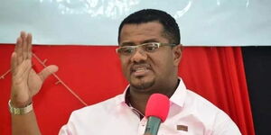Mombasa County Gubernatorial Aspirant, Hasasn Omar Hassan.