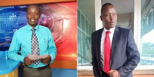 Media Personality Moses Kanyiri at Gikuyu TV in 2020. 