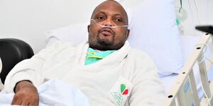 Gatundu South MP Moses Kuria admitted at Karen Hospital