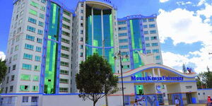 The entrance to Mount Kenya University, the main campus in Thika, Kiambu County