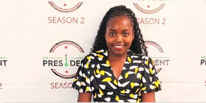 Ms President contestant and First Class holder Patricia Mativo