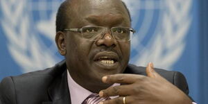 Former United Nations Conference on Trade and Development (UNCTAD) Secretary-General Mukhisa Kituyi during a past conference.