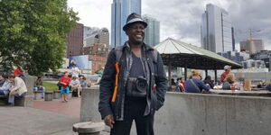 A file photo of Former Nation Media Journalist George Mulala at Seattle, Washington