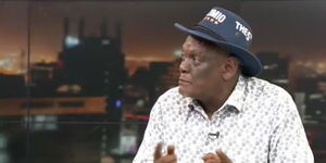 Jubilee Vice Chairman David Murathe in an interview on K24 TV on Tuesday, July 5, 2022