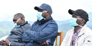 An image of Kipchumba Murkomen, Oscar Sudi and Kangogo Bowen
