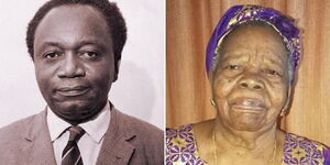 Mzee Ronald Ngala and his wife  Mama Esther Ngala. Esther passed away on April 26, 2020.