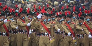 File photo of  National Cadet Corps during a passing out parade in India