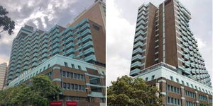 Photo collage of Chester House building in Nairobi Central District 