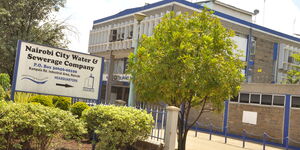 Nairobi City Water and Sewerage Company offices.
