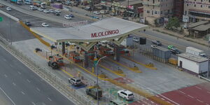 Nairobi Expressway's Mlolongo entry and exit points.