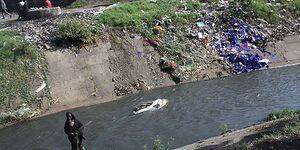 An image of Nairobi River