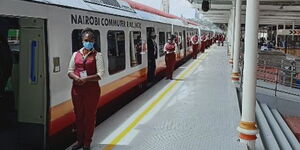 The Nairobi Commuter Trains on November 10, 2020.