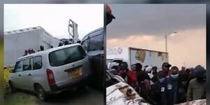 An image of Naivasha accident 