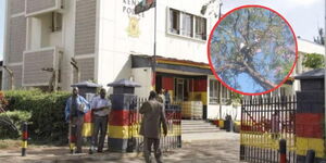 Naked Men at Nakuru Police Station