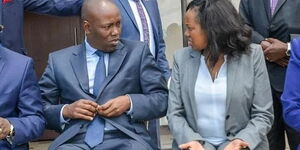 Nakuru County Governor Lee Kinyanjui and Senator Susan Kihika at a past event.