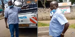 Nakuru West MP Samuel Arama as captured from the video