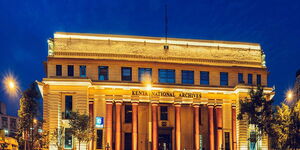 An Exterior of The Kenya National Archives, Moi Avenue Source: Twitter