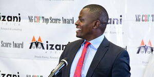 Kiharu MP Ndindi Nyoro during the Mizani Africa report release at Serena Hotel on Tuesday, February 25, 2020.