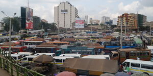 Ngara bus stage in Ngara, Nairobi