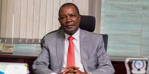 EX-CBK Governor Prof Njuguna Ndung'u in a past event.