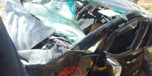 Students from St Clare's Girls School in Maragoli were involved in an accident at Kipeklion, Kericho will travelling in a Noah on Friday, November 25, 2022.
