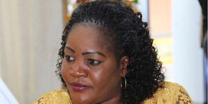Nominated Senator Beatrice Kwamboka.