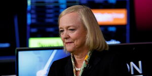 Business mogul and US ambassador to Kenya Meg Whitman during an interview in New York, on September 6, 2017.