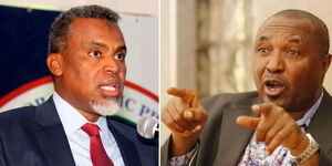 Noordin Haji and Kimani Ngunjiri