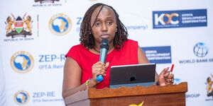 Acting Director General of KDC Norah Ratemo during a past event.
