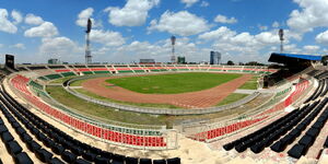 A panoramic view of the Nyayo National Stadium as of May 25, 2020