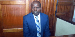 Undated image of Migori Governor Okoth Obado during court hearing