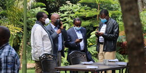 One Kenya Alliance Principals during their meeting held in Nairobi on Wednesday July 20, 2021