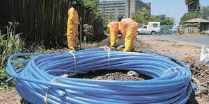 Fibre Optic Cable  that was installed in Rift Valley by the Government