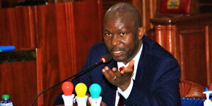 Nyamira Senator Okong'o Omogeni.