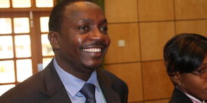 Outgoing Managing Editor of NMG's Broadcasting Division Emmanuel Juma.
