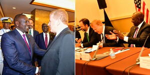 President William Ruto meeting with US investors in New York on September 20, 2022.
