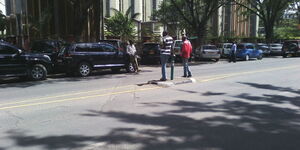 Parking boys of Nairobi.