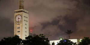 The Parliament Building in Nairobi.