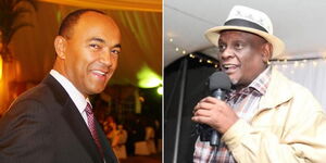 Combination image of Peter Kenneth and David Murathe