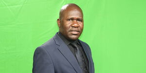 File image of veteran journalist Peter Opondo