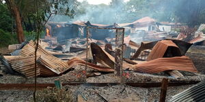 Aftermath of the chaos that rocked the University of Nairobi on March 9, 2020. 