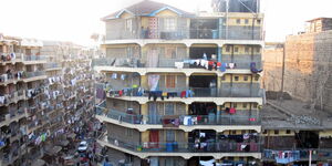 File image of apartments in Nairobi's Pipeline estate