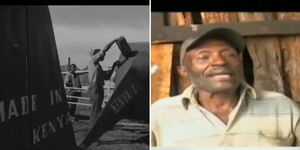 Photo Collage between Kenya One and Maurice Tito Gachamba